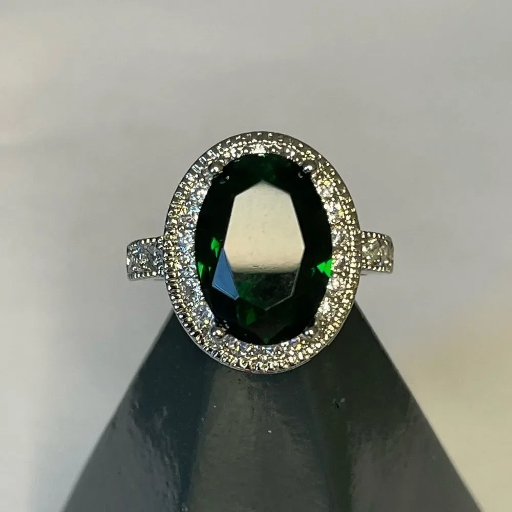 Eternity bridal rings size 7